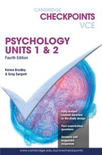 Produktbild: Bradley, K: Cambridge Checkpoints VCE Psychology Units 1&2