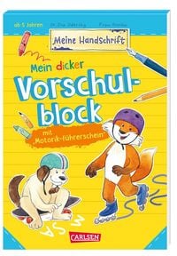 Produktbild: Mein dicker Vorschulblock mit Motorik-F&uuml;hrerschein