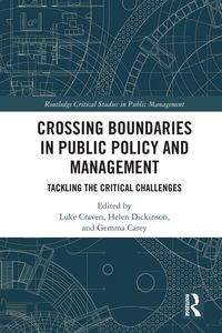 Produktbild: Crossing Boundaries in Public Policy and Management