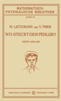 Produktbild: Wo Steckt der Fehler?