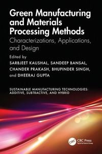 Produktbild: Green Manufacturing and Materials Processing Methods