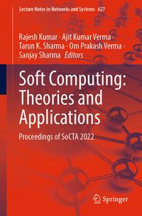 Produktbild: Soft Computing: Theories and Applications