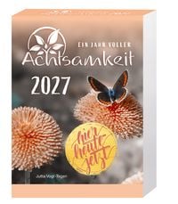 Produktbild: Ein Jahr voller Achtsamkeit Abrei&szlig;kalender 2027 - Abrei&szlig;kalender 2027 mit t&auml;glichen Impulsen & Mantras