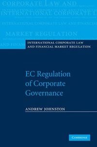 Produktbild: EC Regulation of Corporate Governance