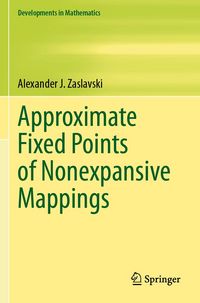 Produktbild: Approximate Fixed Points of Nonexpansive Mappings