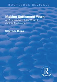 Produktbild: Making Settlement Work