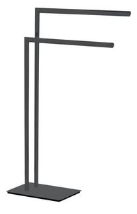 Produktbild: Handtuchst&auml;nder Mod. Recco Schwarz, aus lackiertem Stahl