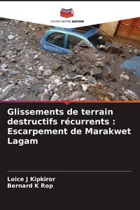 Produktbild: Glissements de terrain destructifs r&eacute;currents : Escarpement de Marakwet Lagam