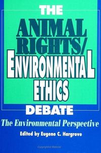 Produktbild: The Animal Rights/Environmental Ethics Debate