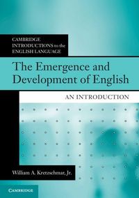 Produktbild: The Emergence and Development of English