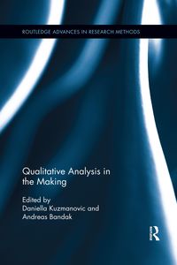 Produktbild: Qualitative Analysis in the Making