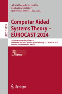 Produktbild: Computer Aided Systems Theory &ndash; EUROCAST 2024