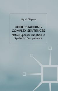 Produktbild: Understanding Complex Sentences