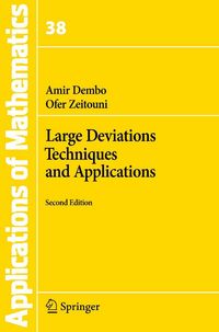 Produktbild: Large Deviations Techniques and Applications