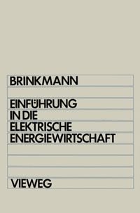 Produktbild: Einf&uuml;hrung in die elektrische Energiewirtschaft
