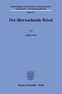 Produktbild: Der &uuml;berwachende Beirat