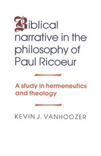 Produktbild: Biblical Narrative in the Philosophy of Paul Ricoeur