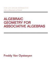 Produktbild: Algebraic Geometry for Associative Algebras