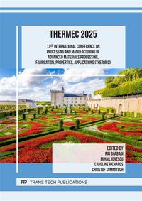 Produktbild: 13th International Conference on Processing and Manufacturing of Advanced Materials Processing, Fabrication, Properties, Applications (THERMEC)