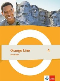 Produktbild: Orange Line 4. Schulbuch mit Medien (fester Einband) Klasse 8