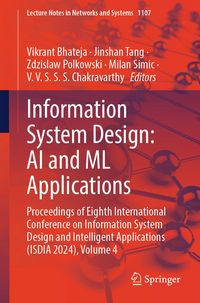 Produktbild: Information System Design: AI and ML Applications