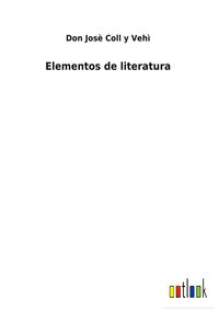 Produktbild: Elementos de literatura