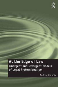 Produktbild: At the Edge of Law