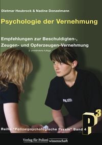 Produktbild: Psychologie der Vernehmung