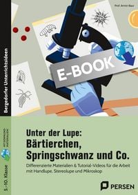 Produktbild: Unter der Lupe: B&auml;rtierchen, Springschwanz und Co.