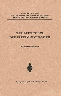Produktbild: Zur Bedeutung der Freien Nucleotide