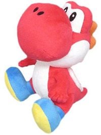 Produktbild: Nintendo Yoshi, Pl&uuml;schfigur, rot, 21 cm