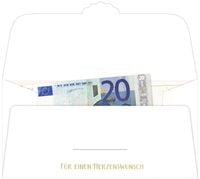 Kuvert für ein Geld- oder Gutscheingeschenk