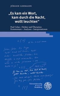 Produktbild: &bdquo;Es kam ein Wort, kam durch die Nacht, wollt leuchten&ldquo;