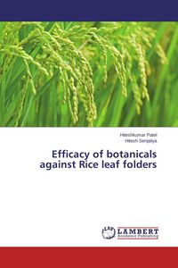Produktbild: Efficacy of botanicals against Rice leaf folders