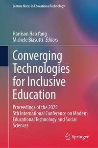 Produktbild: Converging Technologies for Inclusive Education
