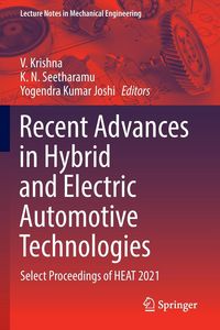 Produktbild: Recent Advances in Hybrid and Electric Automotive Technologies