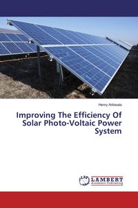 Produktbild: Improving The Efficiency Of Solar Photo-Voltaic Power System