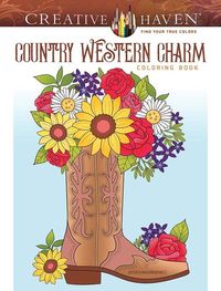 Produktbild: Creative Haven Country Western Charm Coloring Book