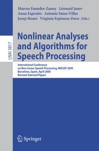 Produktbild: Nonlinear Analyses and Algorithms for Speech Processing