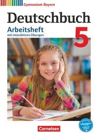 Produktbild: Deutschbuch Gymnasium - Bayern - 2017 - 5. Klasse - Arbeitsheft mit L&ouml;sungen und interaktiven &Uuml;bungen auf scook.de