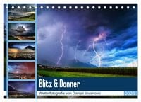 Produktbild: Blitz & Donner (Tischkalender 2026 DIN A5 quer), CALVENDO Monatskalender