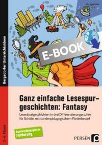Produktbild: Ganz einfache Lesespurgeschichten: Fantasy