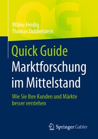 Produktbild: Quick Guide Marktforschung im Mittelstand
