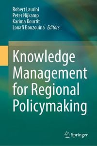 Produktbild: Knowledge Management for Regional Policymaking