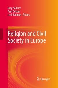 Produktbild: Religion and Civil Society in Europe
