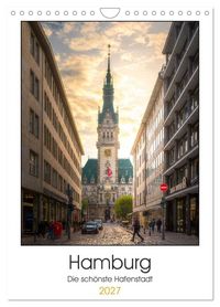 Produktbild: Hamburg - Die sch&ouml;nste Hafenstadt (Wandkalender 2027 DIN A4 hoch), CALVENDO Monatskalender