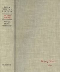 Produktbild: Twain, M: Mark Twain&prime;s Letters V 1 1853-1866