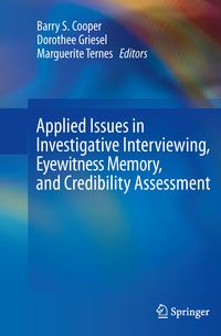Produktbild: Applied Issues in Investigative Interviewing, Eyewitness Memory, and Credibility Assessment
