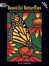 Produktbild: Beautiful Butterflies Stained Glass Coloring Book