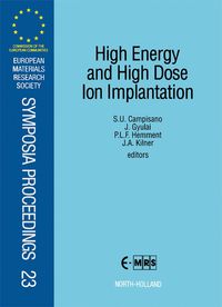 Produktbild: High Energy and High Dose Ion Implantation